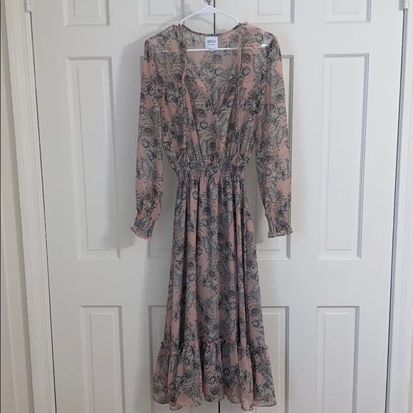 Misa Los Angeles Dresses & Skirts - Misa Long Sleeve Dress